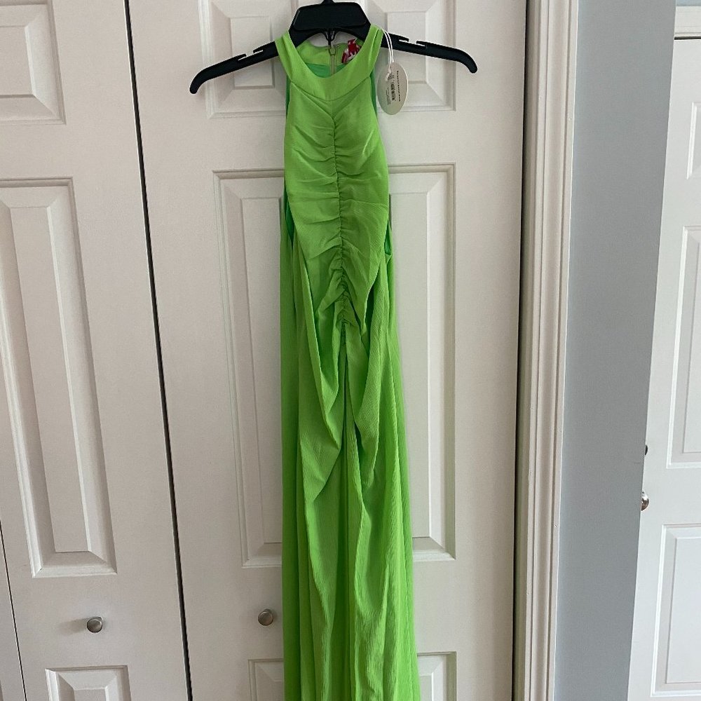 Staud Key Lime Coastal Dress